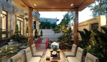 Kiến Trúc Biệt Thự Anh Hòa House – Đẳng Cấp & Tinh Tế | Nội Thất Xuân Tùng