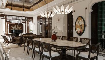 Không Gian Nhà Vườn Nghỉ Dưỡng Indochine | Nội Thất Xuân Tùng