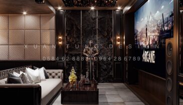 Anh Hòa House – Tầng Hầm Đa Năng & Hiện Đại | Nội Thất Xuân Tùng