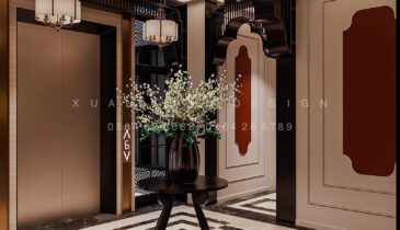 Hành Lang Khách Sạn Phong Cách Indochine | Nội Thất Xuân Tùng