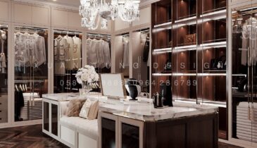 Tầng 3 Biệt Thự Anh Hòa House – Phòng Ngủ Master Sang Trọng | Nội Thất Xuân Tùng