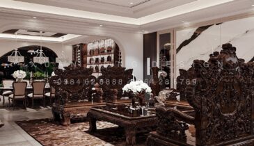 Anh Hòa House – Tầng Hầm Đa Năng & Hiện Đại | Nội Thất Xuân Tùng