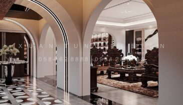 Anh Hòa House – Tầng Hầm Đa Năng & Hiện Đại | Nội Thất Xuân Tùng
