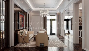 Tầng 3 Biệt Thự Anh Hòa House – Phòng Ngủ Master Sang Trọng | Nội Thất Xuân Tùng