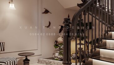Hành Lang Khách Sạn Phong Cách Indochine | Nội Thất Xuân Tùng