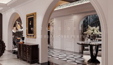 Anh Hòa House – Tầng Hầm Đa Năng & Hiện Đại | Nội Thất Xuân Tùng