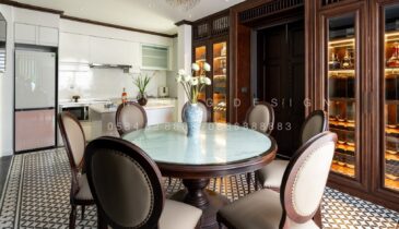 Phòng Ăn Biệt Thự Indochine Gỗ Tự Nhiên | Nội Thất Xuân Tùng