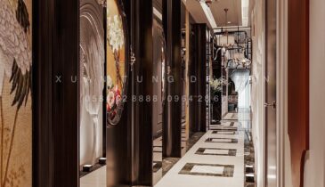 Hành Lang Khách Sạn Phong Cách Indochine | Nội Thất Xuân Tùng