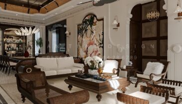 Không Gian Nhà Vườn Nghỉ Dưỡng Indochine | Nội Thất Xuân Tùng