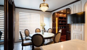 Phòng Ăn Biệt Thự Indochine Gỗ Tự Nhiên | Nội Thất Xuân Tùng