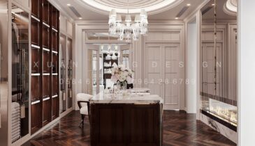 Tầng 3 Biệt Thự Anh Hòa House – Phòng Ngủ Master Sang Trọng | Nội Thất Xuân Tùng