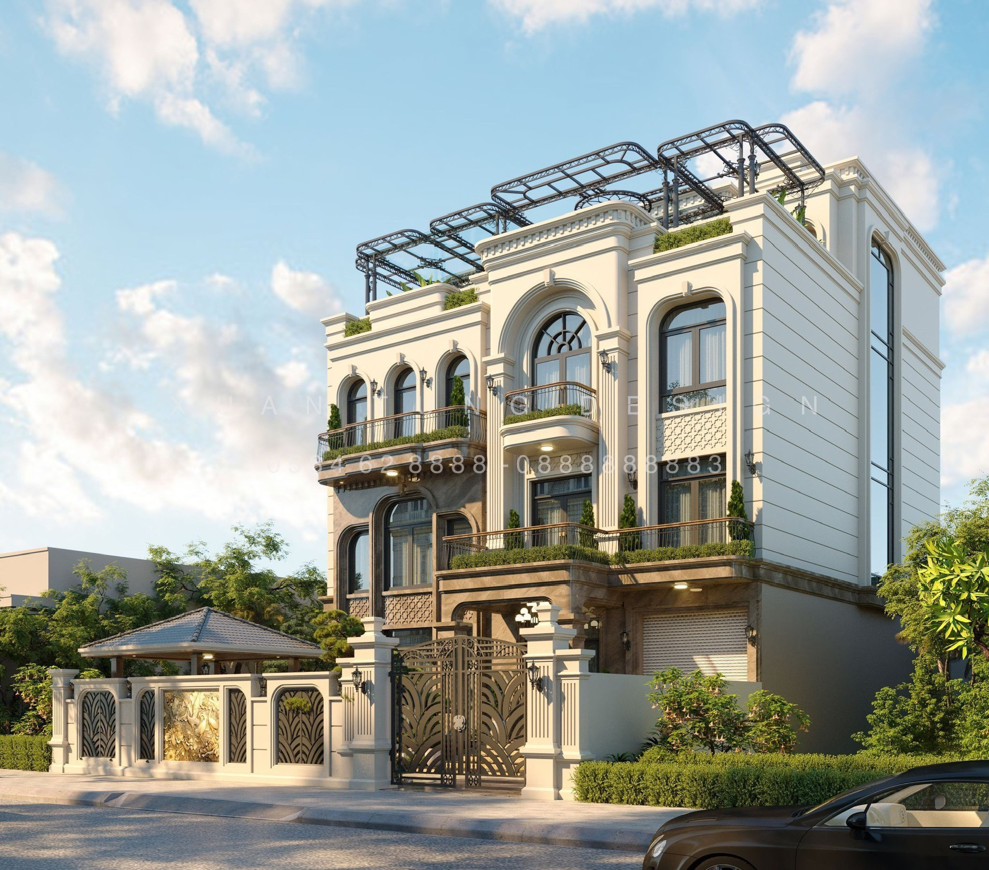 Kiến Trúc Mới Anh Hòa House – Đẳng Cấp & Tinh Tế | Nội Thất Xuân Tùng