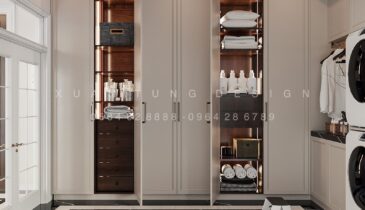 Tầng 4 Biệt Thự Anh Hòa House – Phòng Thờ Trang Nghiêm & Thanh Tịnh | Nội Thất Xuân Tùng