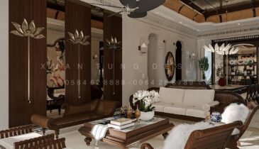 Không Gian Nhà Vườn Nghỉ Dưỡng Indochine | Nội Thất Xuân Tùng