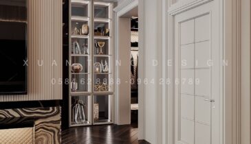 Tầng 2 Biệt Thự Anh Hòa House – Không Gian Riêng Tư Phòng Ngủ | Nội Thất Xuân Tùng