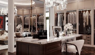 Tầng 3 Biệt Thự Anh Hòa House – Phòng Ngủ Master Sang Trọng | Nội Thất Xuân Tùng