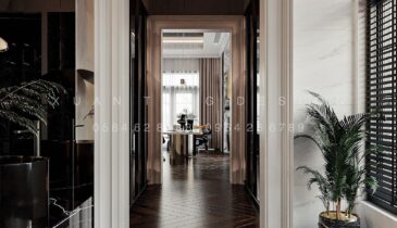 Tầng 2 Biệt Thự Anh Hòa House – Không Gian Riêng Tư Phòng Ngủ | Nội Thất Xuân Tùng