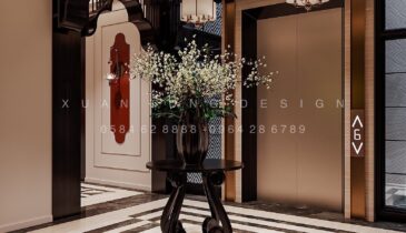 Hành Lang Khách Sạn Phong Cách Indochine | Nội Thất Xuân Tùng