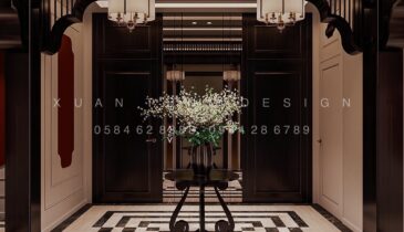Hành Lang Khách Sạn Phong Cách Indochine | Nội Thất Xuân Tùng