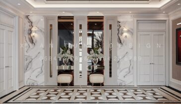Tầng 3 Biệt Thự Anh Hòa House – Phòng Ngủ Master Sang Trọng | Nội Thất Xuân Tùng
