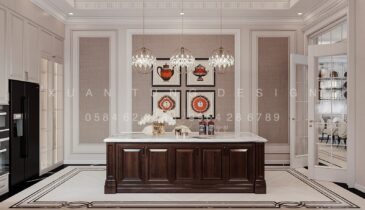 Tầng 1 Biệt Thự Anh Hòa House – Không Gian Sang Trọng & Tinh Tế | Nội Thất Xuân Tùng