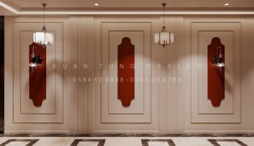 Hành Lang Khách Sạn Phong Cách Indochine | Nội Thất Xuân Tùng