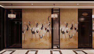 Hành Lang Khách Sạn Phong Cách Indochine | Nội Thất Xuân Tùng