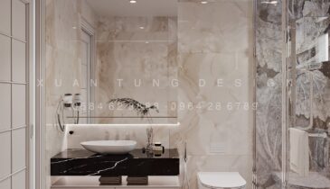 Tầng 1 Biệt Thự Anh Hòa House – Không Gian Sang Trọng & Tinh Tế | Nội Thất Xuân Tùng