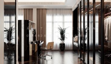 Tầng 2 Biệt Thự Anh Hòa House – Không Gian Riêng Tư Phòng Ngủ | Nội Thất Xuân Tùng