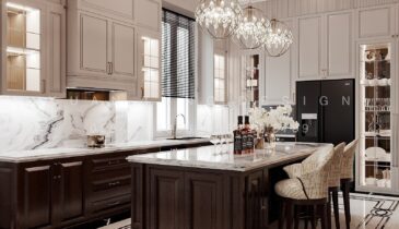 Tầng 1 Biệt Thự Anh Hòa House – Không Gian Sang Trọng & Tinh Tế | Nội Thất Xuân Tùng