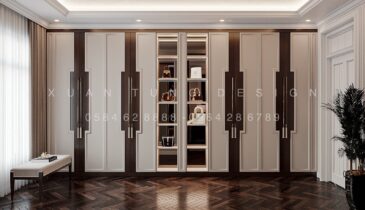 Tầng 2 Biệt Thự Anh Hòa House – Không Gian Riêng Tư Phòng Ngủ | Nội Thất Xuân Tùng