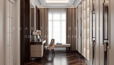 Tầng 2 Biệt Thự Anh Hòa House – Không Gian Riêng Tư Phòng Ngủ | Nội Thất Xuân Tùng
