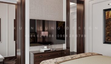 Tầng 2 Biệt Thự Anh Hòa House – Không Gian Riêng Tư Phòng Ngủ | Nội Thất Xuân Tùng