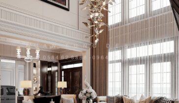 Tầng 1 Biệt Thự Anh Hòa House – Không Gian Sang Trọng & Tinh Tế | Nội Thất Xuân Tùng
