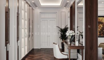 Tầng 2 Biệt Thự Anh Hòa House – Không Gian Riêng Tư Phòng Ngủ | Nội Thất Xuân Tùng