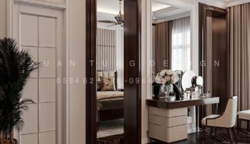 Tầng 2 Biệt Thự Anh Hòa House – Không Gian Riêng Tư Phòng Ngủ | Nội Thất Xuân Tùng