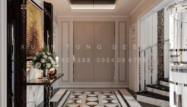 Tầng 2 Biệt Thự Anh Hòa House – Không Gian Riêng Tư Phòng Ngủ | Nội Thất Xuân Tùng