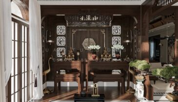 Không Gian Nhà Vườn Nghỉ Dưỡng Indochine | Nội Thất Xuân Tùng