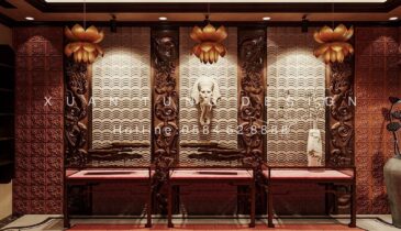 Tầng 2 Biệt Thự Anh Hòa House – Không Gian Riêng Tư Phòng Ngủ | Nội Thất Xuân Tùng