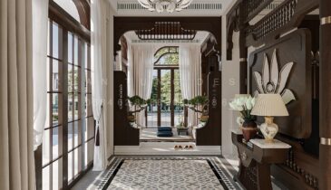 Không Gian Nhà Vườn Nghỉ Dưỡng Indochine | Nội Thất Xuân Tùng
