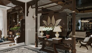 Không Gian Nhà Vườn Nghỉ Dưỡng Indochine | Nội Thất Xuân Tùng
