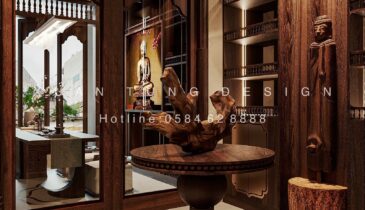 Tầng 2 Biệt Thự Anh Hòa House – Không Gian Riêng Tư Phòng Ngủ | Nội Thất Xuân Tùng