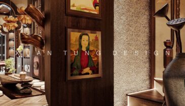 Tầng 1 Biệt Thự Anh Hòa House – Không Gian Sang Trọng & Tinh Tế | Nội Thất Xuân Tùng