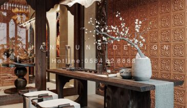 Tầng 2 Biệt Thự Anh Hòa House – Không Gian Riêng Tư Phòng Ngủ | Nội Thất Xuân Tùng