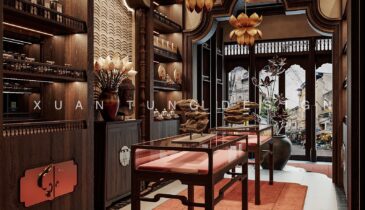 Tầng 1 Biệt Thự Anh Hòa House – Không Gian Sang Trọng & Tinh Tế | Nội Thất Xuân Tùng