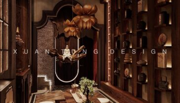 Tầng 1 Biệt Thự Anh Hòa House – Không Gian Sang Trọng & Tinh Tế | Nội Thất Xuân Tùng
