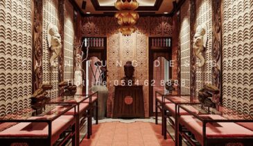 Tầng 2 Biệt Thự Anh Hòa House – Không Gian Riêng Tư Phòng Ngủ | Nội Thất Xuân Tùng