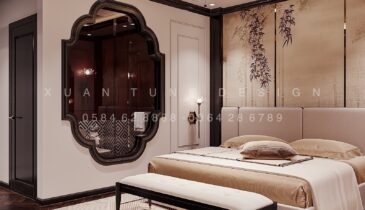 Không Gian Phòng Đơn Indochine Ấm Cúng | Nội Thất Xuân Tùng