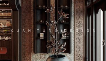 Tầng 1 Biệt Thự Anh Hòa House – Không Gian Sang Trọng & Tinh Tế | Nội Thất Xuân Tùng