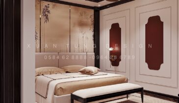 Không Gian Phòng Đơn Indochine Ấm Cúng | Nội Thất Xuân Tùng